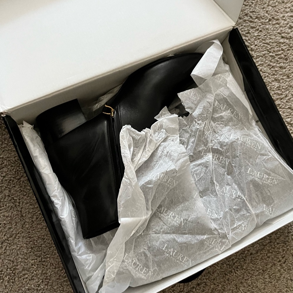 Ralph Lauren high heel boots
